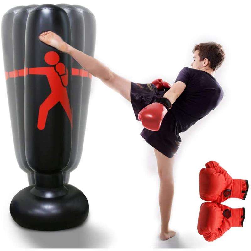 Inflatable Boxing Punching Bag, Fitness Punching Bag