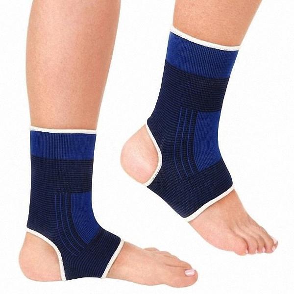 1 Pair Outdoor Sports Protective Ankle Supports - Blue 1 pair