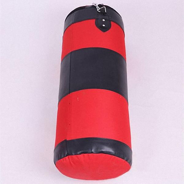 Boxing Leather Hanging Hollow Sandbag Fighting Children Home Fitness Loose Leather Hanging Bag - Empty skin 80CM